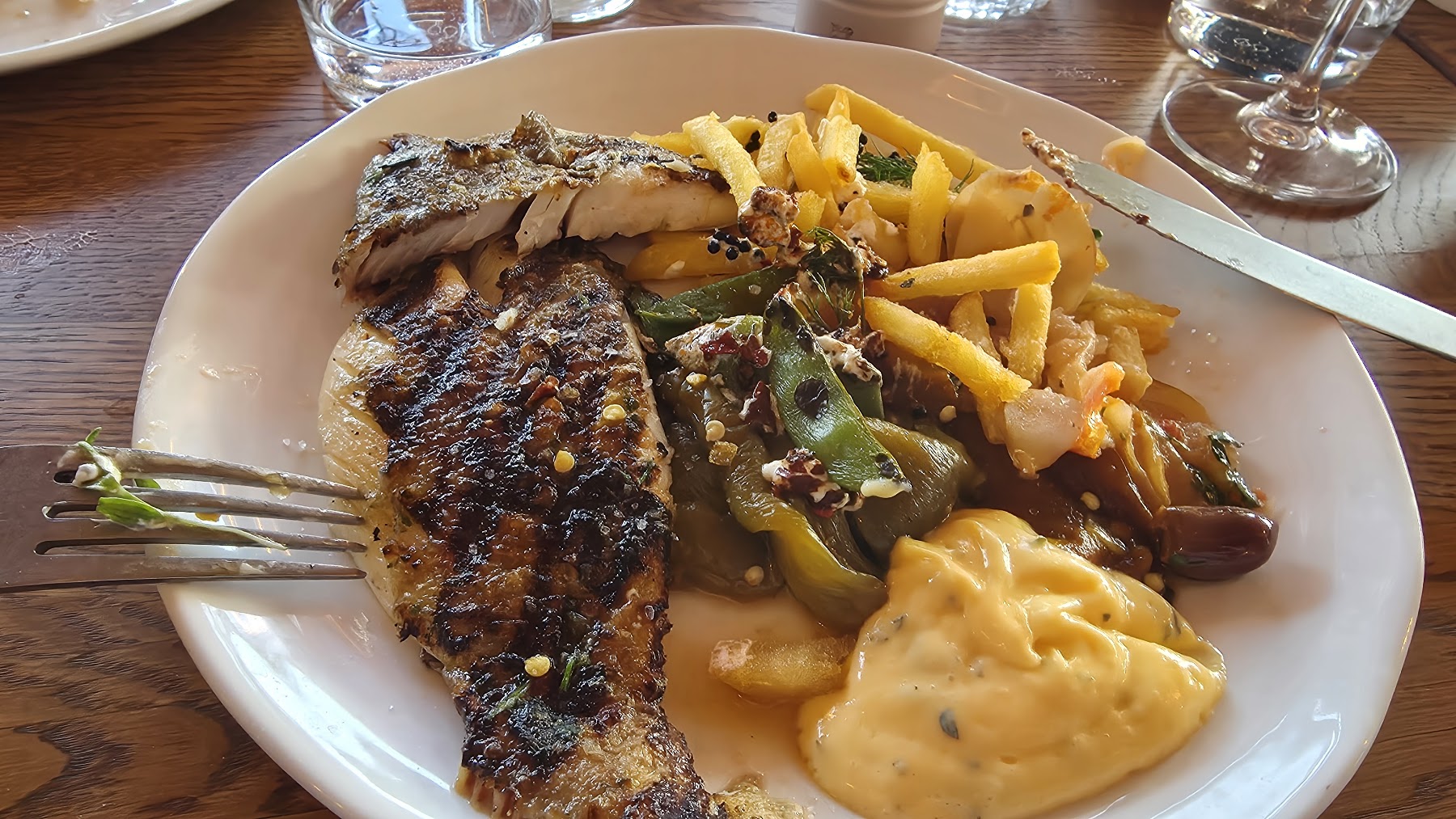 grilled fish